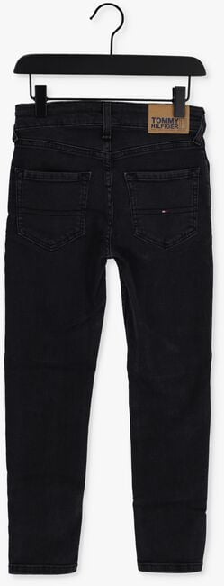 Zwarte TOMMY HILFIGER Skinny jeans SCANTON Y BLACK WATER REPELLENT - large