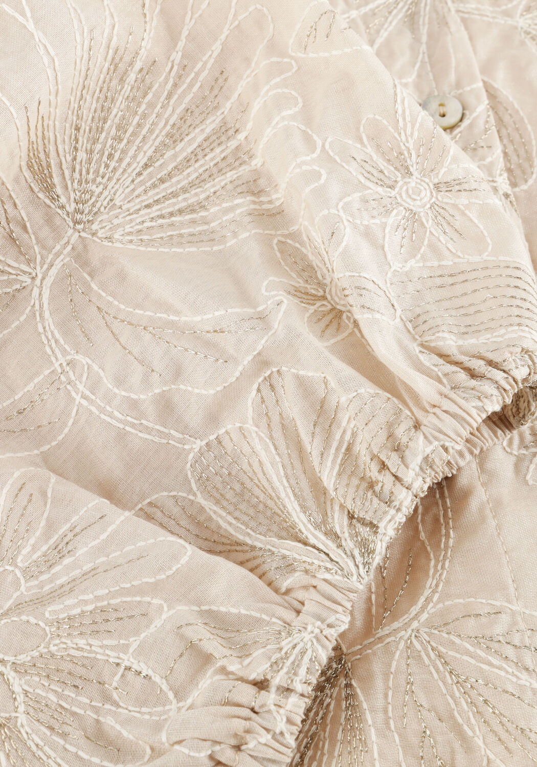 Ecru NUKUS Blouses LYNN BLOUSE EMBROIDERY - large