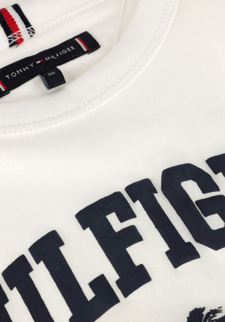 Witte TOMMY HILFIGER T-shirt HILFIGER PALM PRINT TEE SS - large