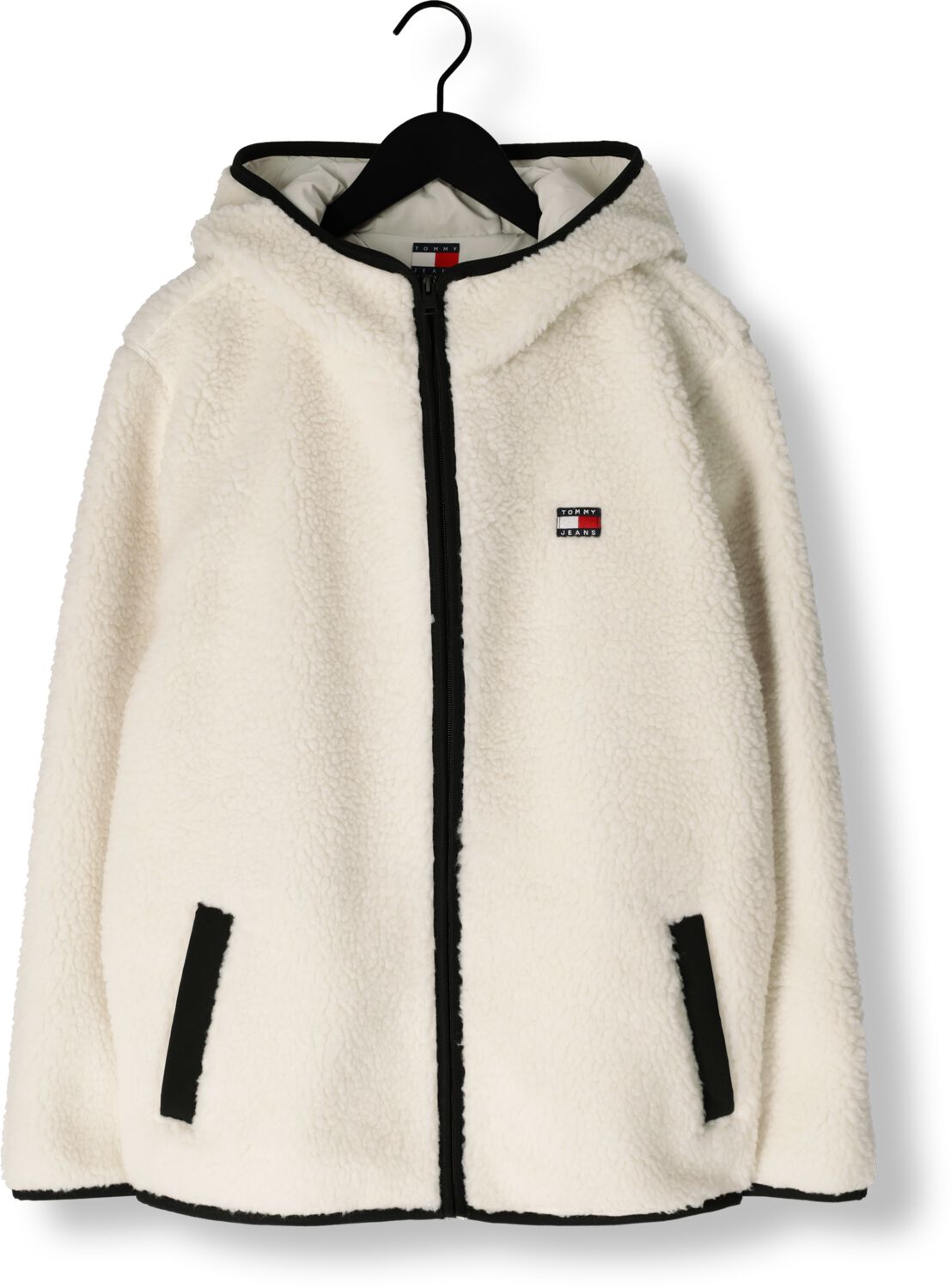 TOMMY JEANS Heren Truien & Vesten Tjm Reg Badge Teddy Beige