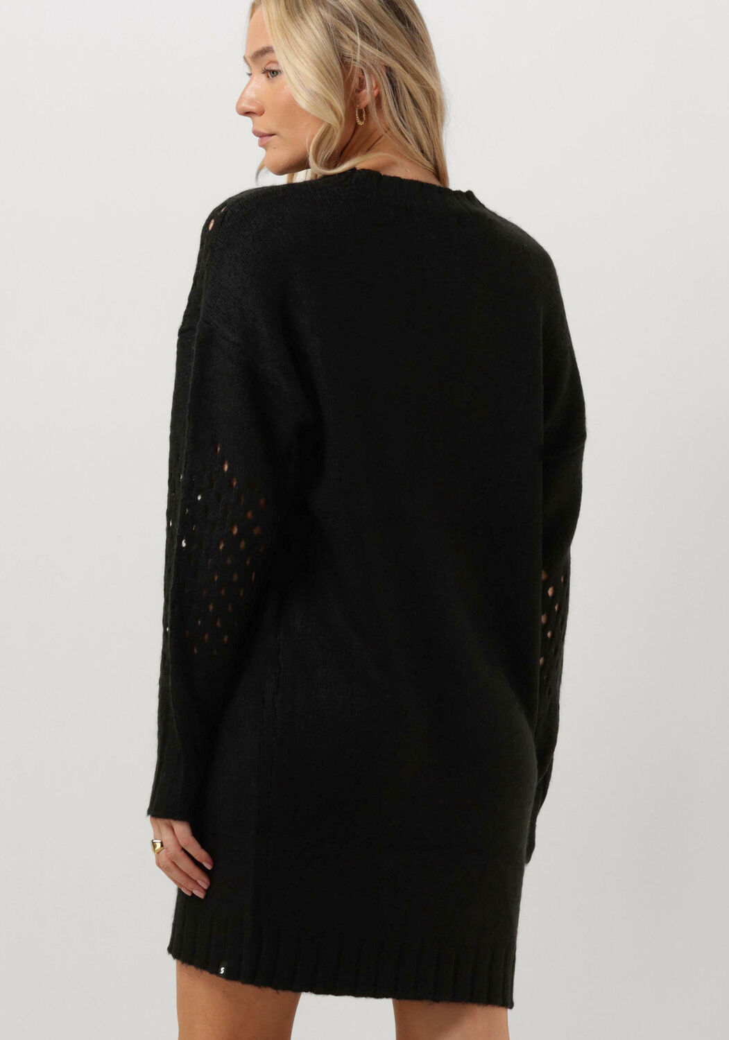 SIMPLE Dames Truien & Vesten Knit-ac-pl-23-1 Zwart