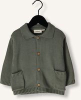 Groene LIL' ATELIER Vest NBMTHEO LS LOOSE KNIT CARD Groene LIL' ATELIER Vest NBMTHEO LS LOOSE KNIT CARD - medium