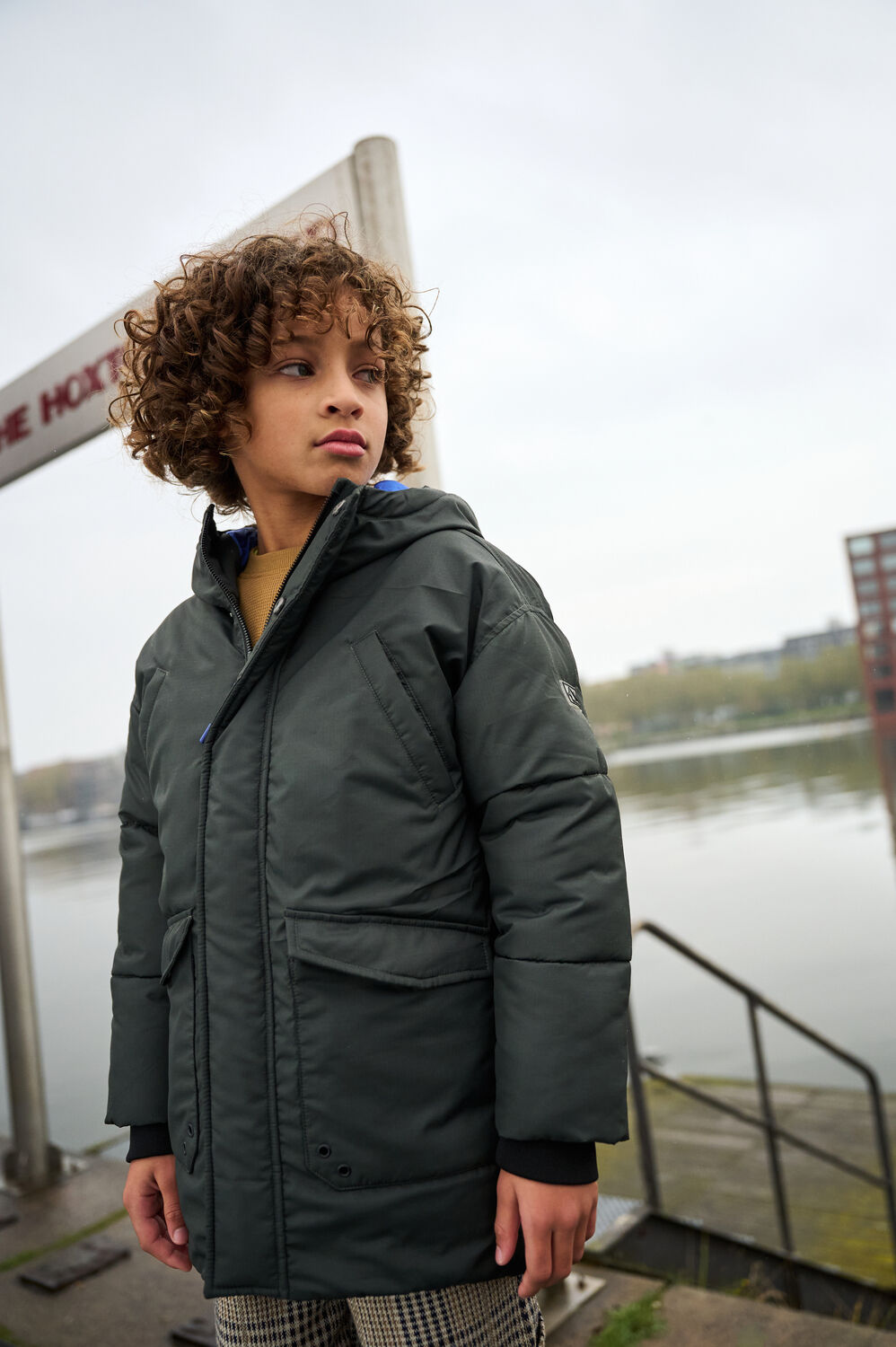 Donkergroene TUMBLE 'N DRY Parka's HANNOVER 25 - large