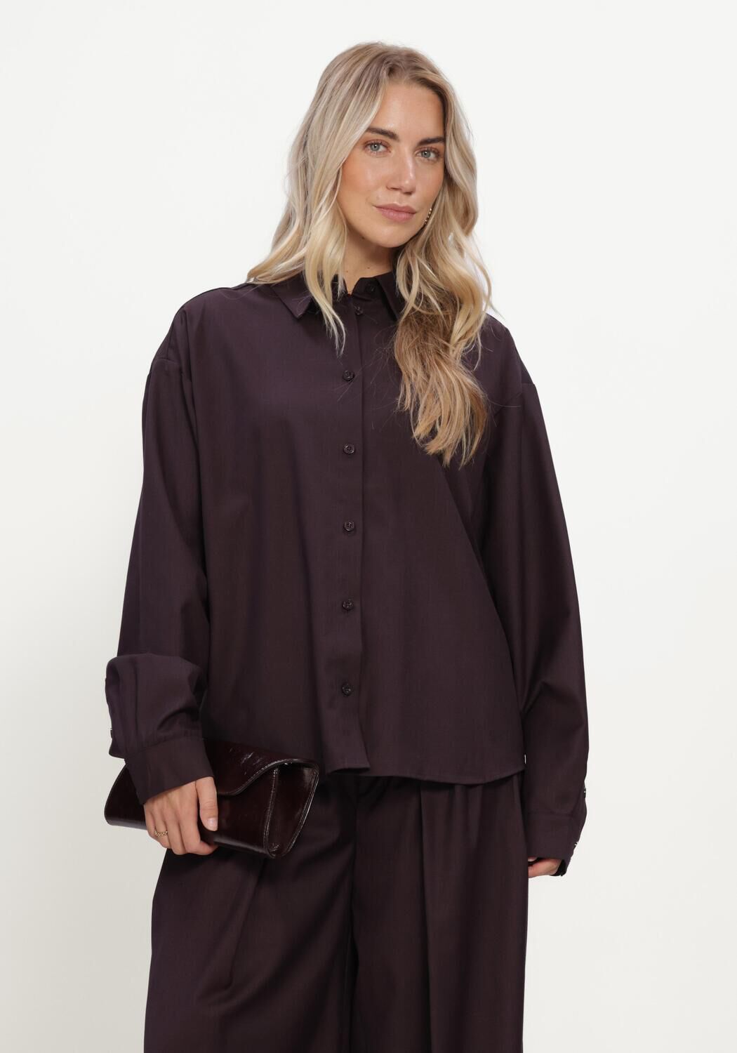 Paarse GESTUZ Tops & T-shirts GZSCHANY SHIRT - large