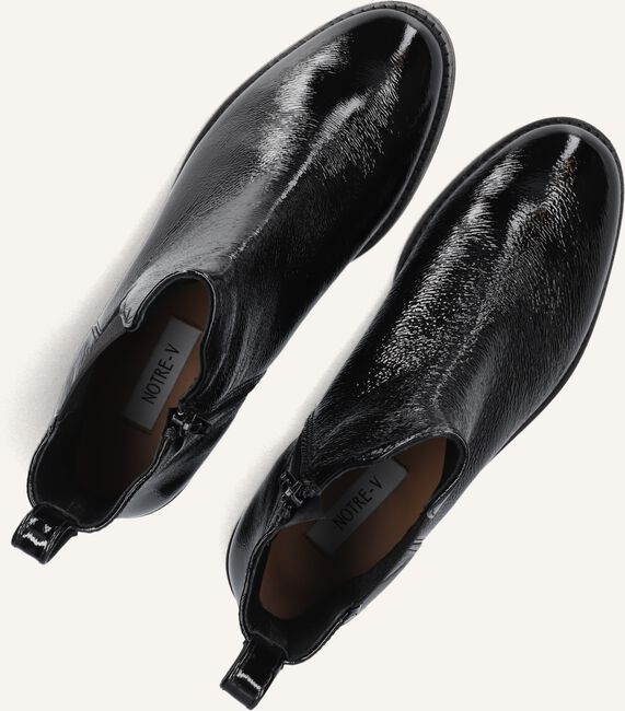 Zwarte NOTRE-V Enkellaarsjes 3422 Zwarte NOTRE-V Enkellaarsjes 3422 - large