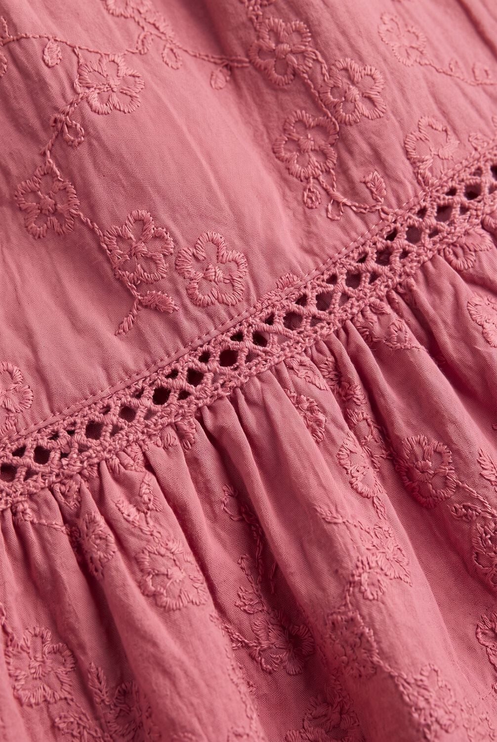 YOUR WISHES Meisjes Rokken Broderie Skirt Roze