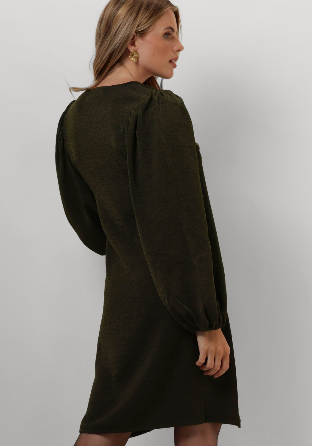 MODSTRÖM Modström Dames Jurken Karlimd Short Dress Donkergroen