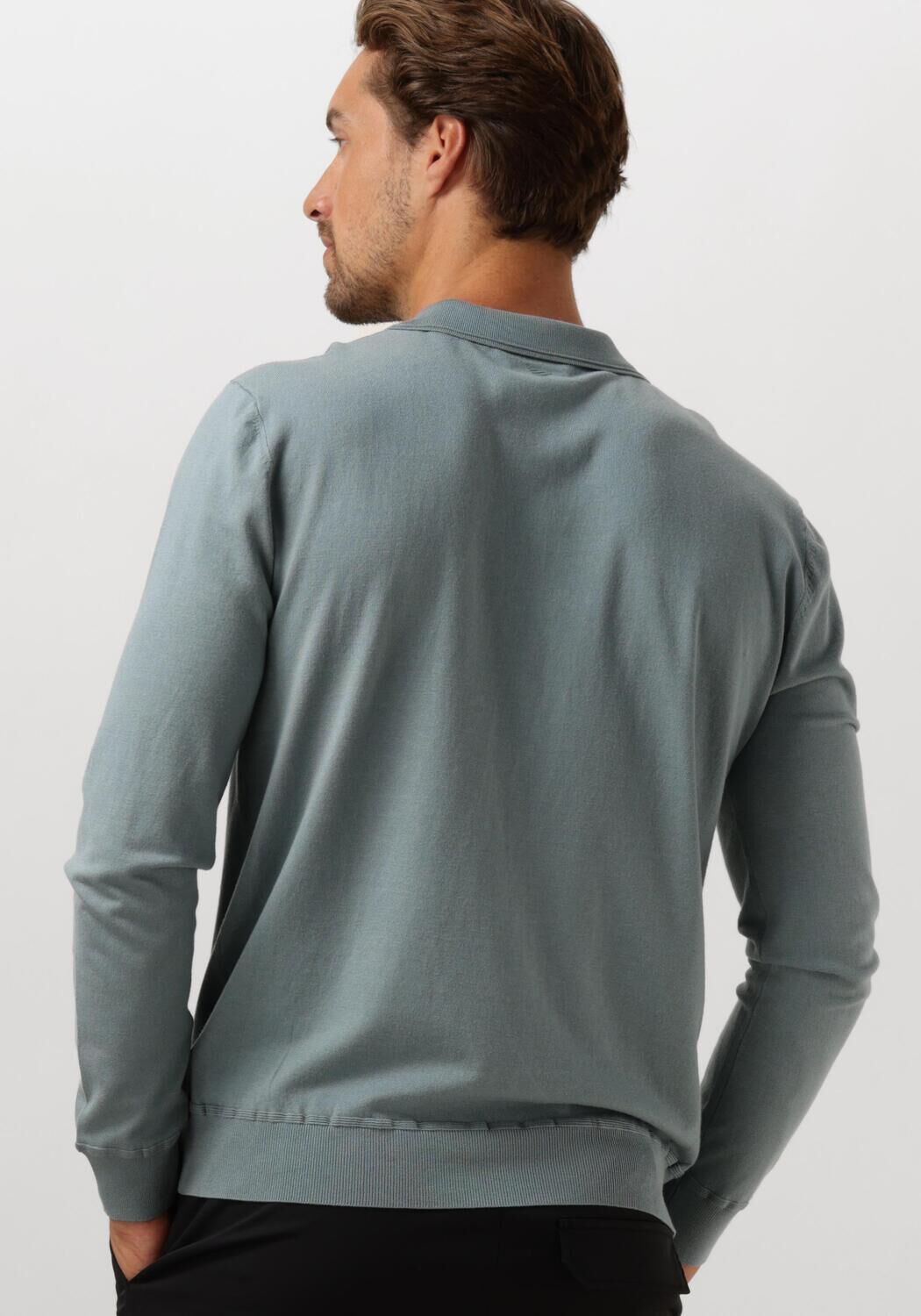 PURE PATH Heren Polo's & T-shirts Regular Fit Knitwear Polo806 Blauw