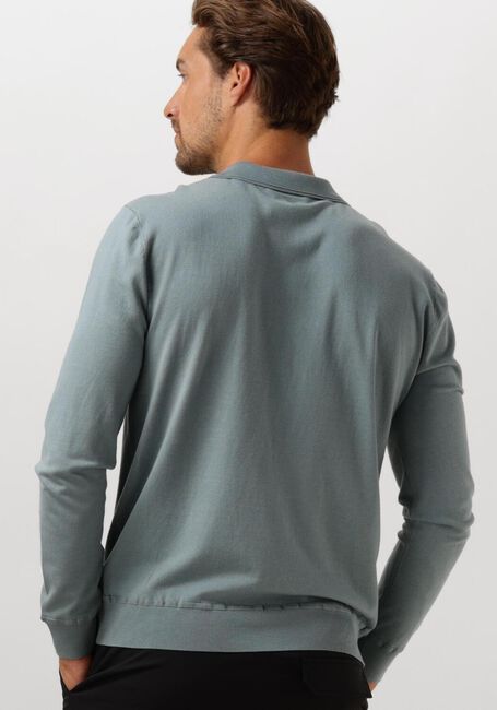 Blauwe PURE PATH Polo REGULAR FIT KNITWEAR POLO806 - large