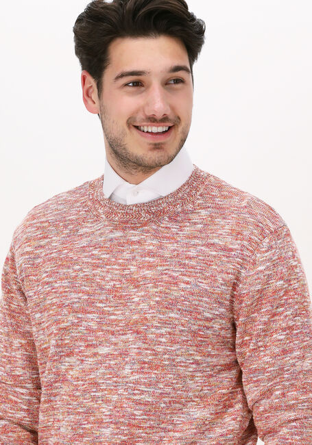 Multi SCOTCH & SODA Trui MULTICOLOUR CREW NECK SWEATER - large