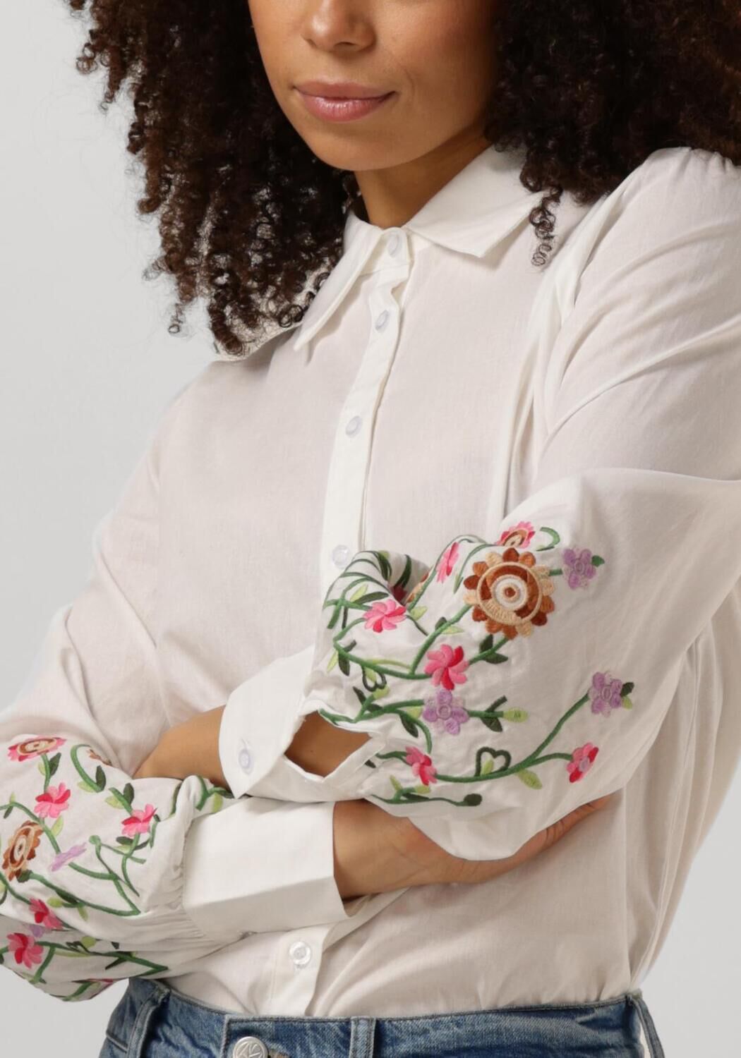 YDENCE Dames Blouses Blouse Blossom Wit