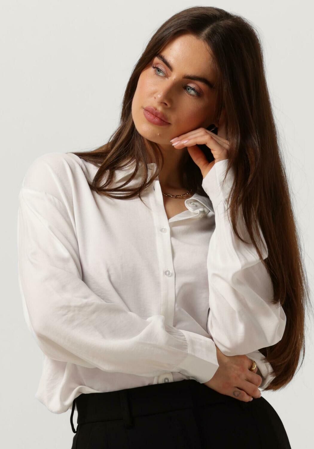 MSCH COPENHAGEN Dames Blouses Mschsandeline Maluca Shirt Ecru