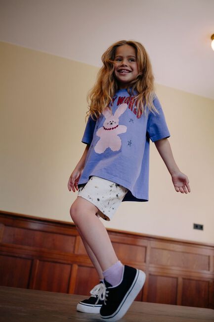 Paarse CALL ME FRANKIE T-shirt BUNNY T-SHIRT - large