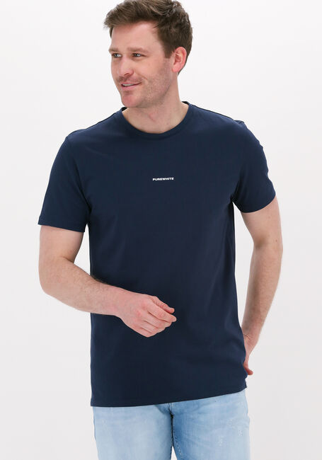 Donkerblauwe PUREWHITE T-shirt 22010121 - large