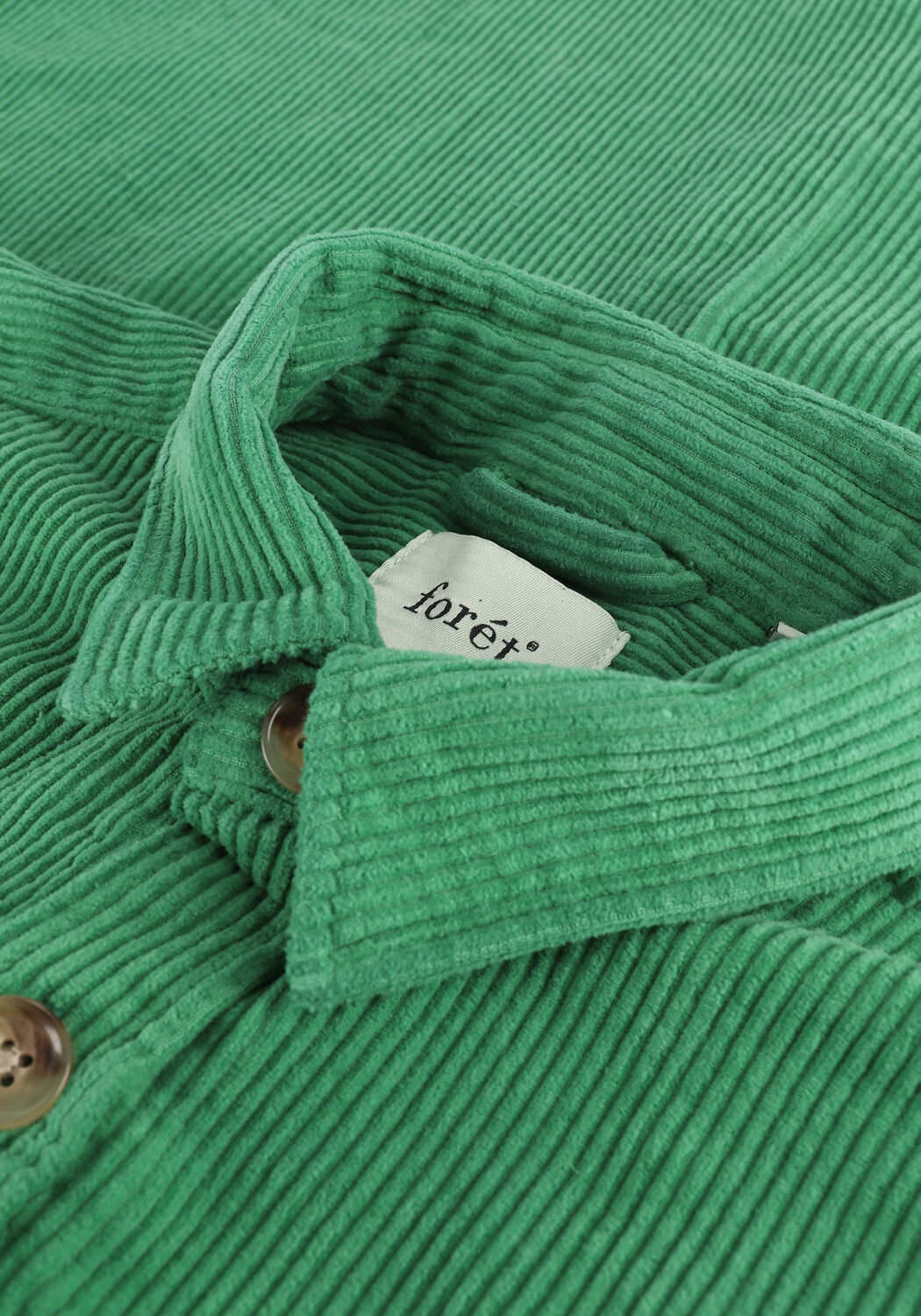 Groene FOR&Eacute;T Overshirt GONE - large