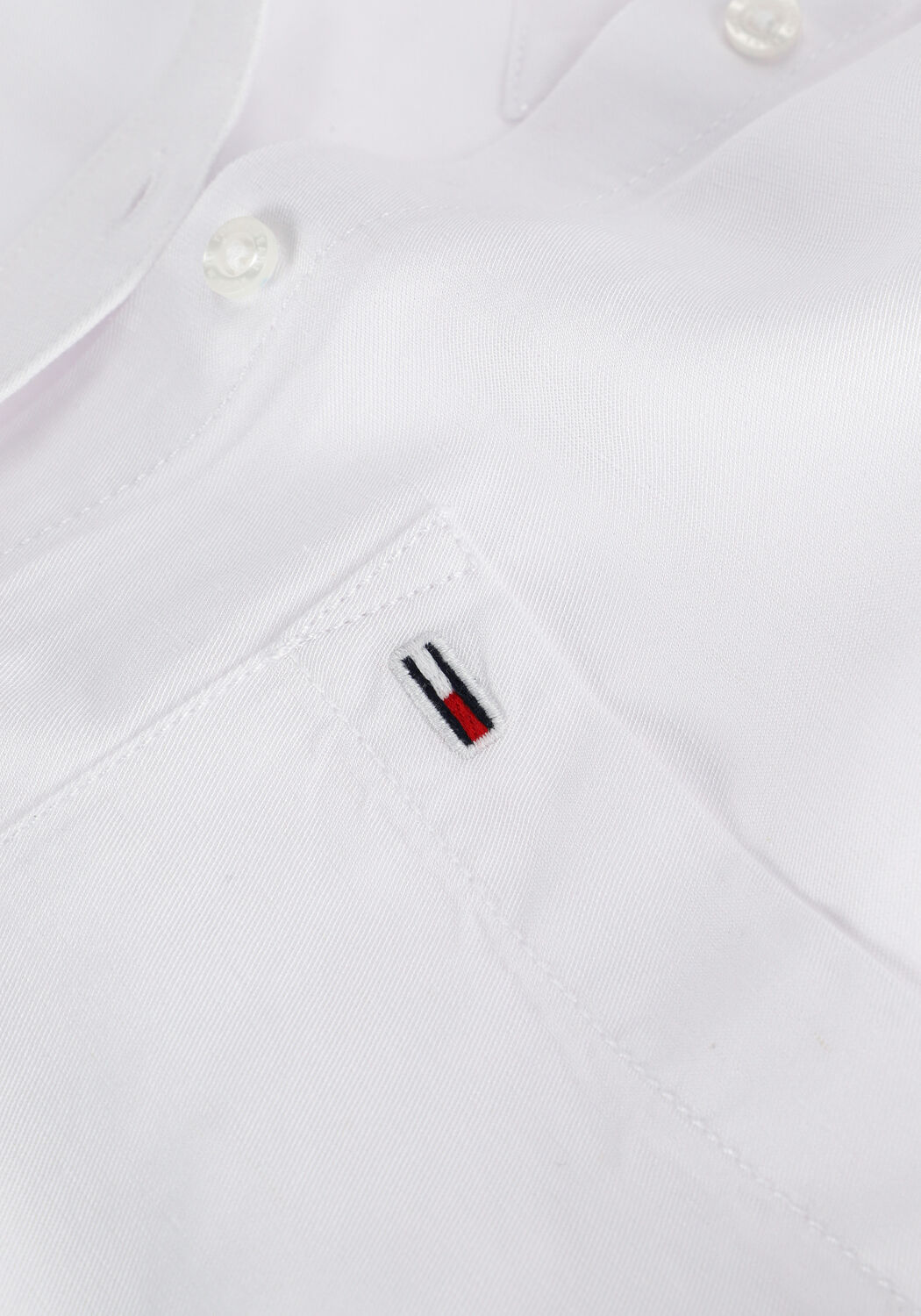 Witte TOMMY JEANS Blouses TJW FRONT TIE SHIRT - large