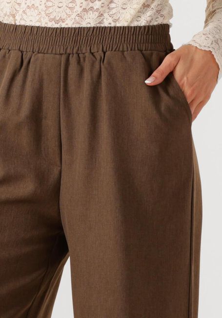 Bruine YDENCE Wijde broek PANTS YADE - large