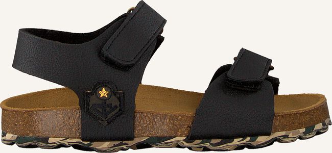 Zwarte DEVELAB Platte sandalen 48163 Zwarte DEVELAB Platte sandalen 48163 - large