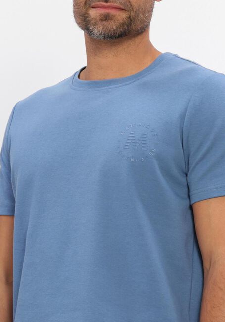 Blauwe MATINIQUE T-shirt MAJEREMY CREW - large
