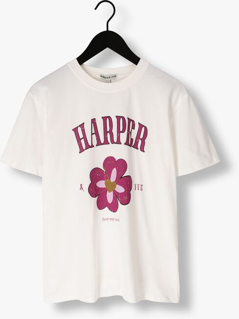 Gebroken wit HARPER & YVE T-shirt LUCKY-SS - large