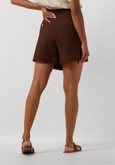 Bruine VANILIA Korte broek WAFEL CLEAN SKORT - large