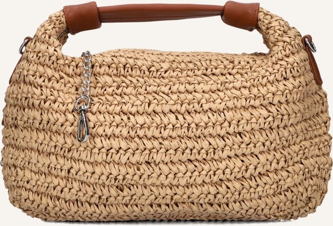 Bruine NÚNOO Schoudertas DANDY RAFFIA Bruine NÚNOO Schoudertas DANDY RAFFIA - large