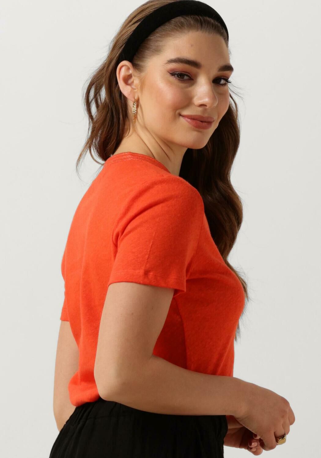 NUKUS Dames Tops & T-shirts Secc Top Vneck Roze