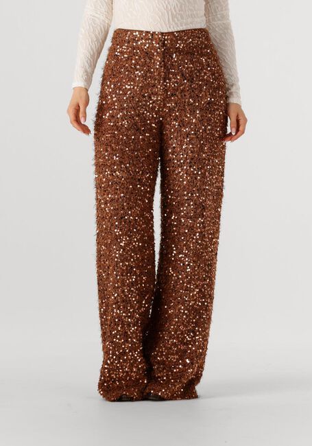 Bruine HARPER & YVE Wijde broek HOLLY-PA 2 - large