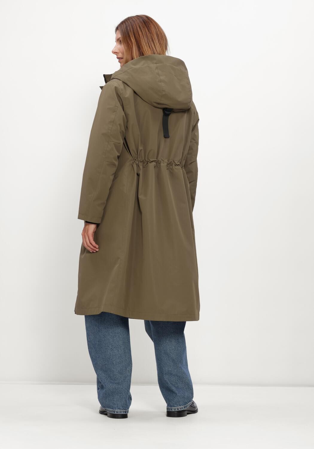 Khaki WITHBLACK Parka's WBLBROOKLYN FUNCTION PARA - large
