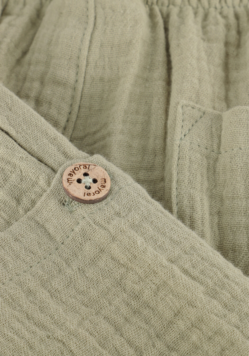 Bruine MAYORAL Korte broek WIDE LEG SHORTS - large