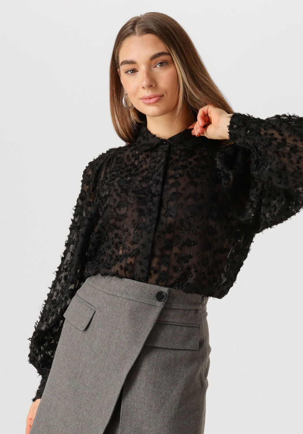 FREEBIRD Dames Blouses Benda Blouse Zwart
