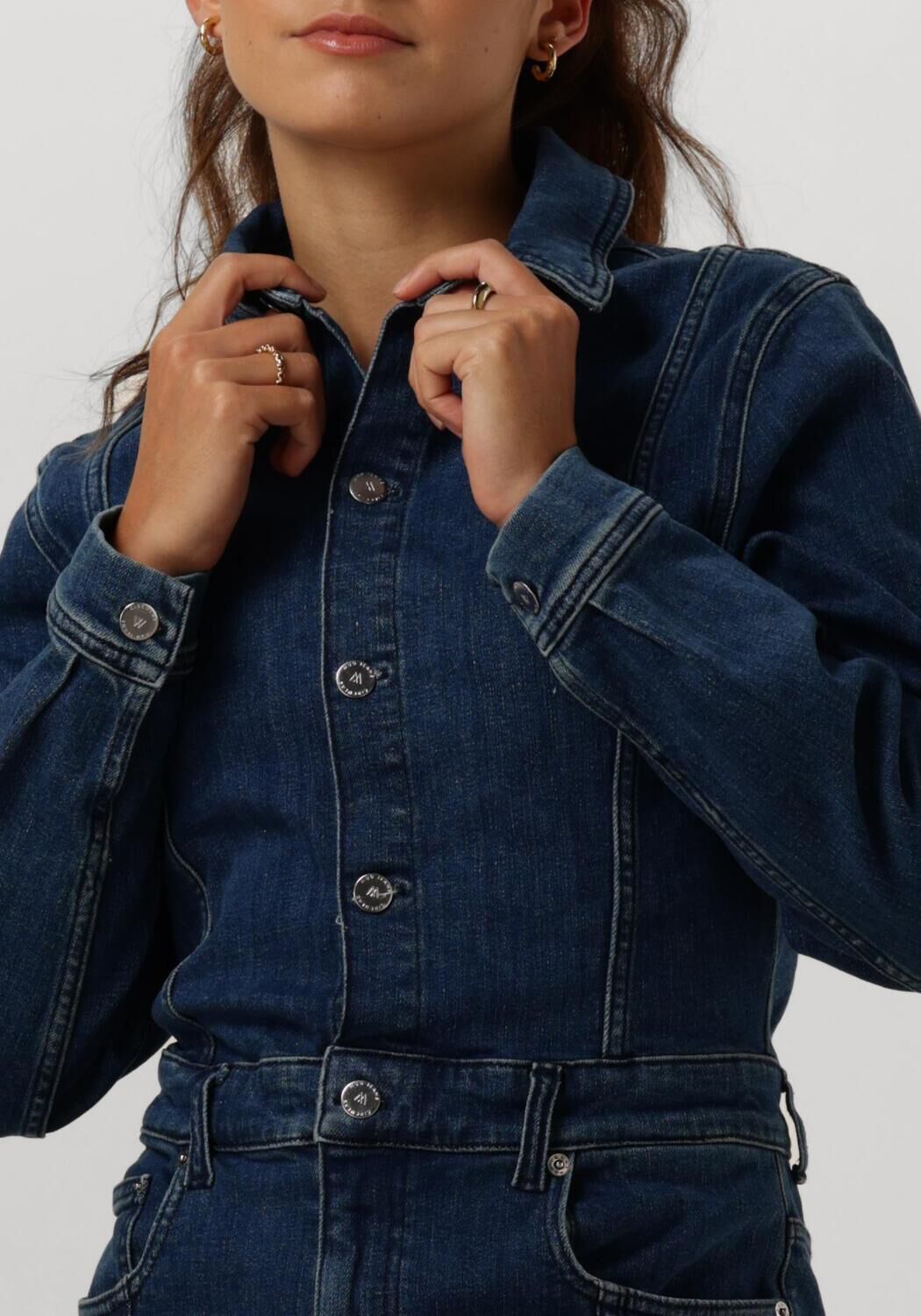 ANOTHER LABEL Dames Jumpsuits Lauren Jumpsuit Blauw