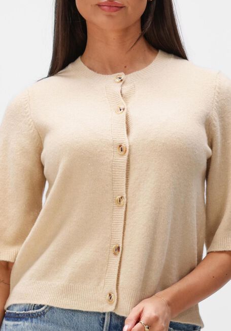 Beige MINUS Vest MSJANNA KNIT CARDIGAN - large
