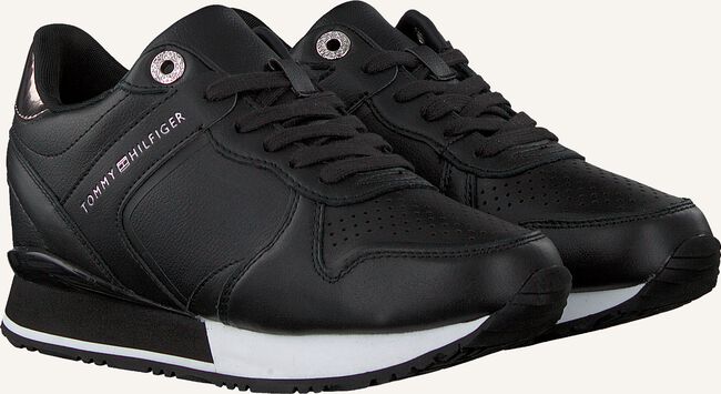 Zwarte TOMMY HILFIGER Lage sneakers DRESSY WEDGE Zwarte TOMMY HILFIGER Lage sneakers DRESSY WEDGE - large