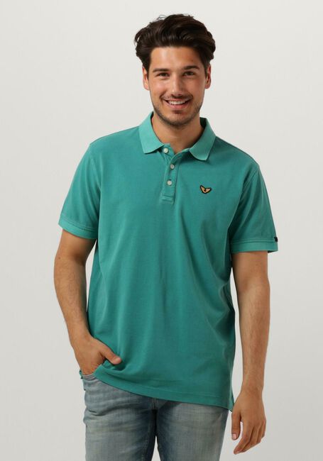 Mint PME LEGEND Polo SHORT SLEEVE POLO PIQUE GARMENT DYE - large