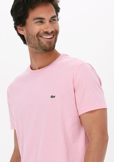 Roze LACOSTE T-shirt 1HT1 MENS TEE-SHIRT 12 - large
