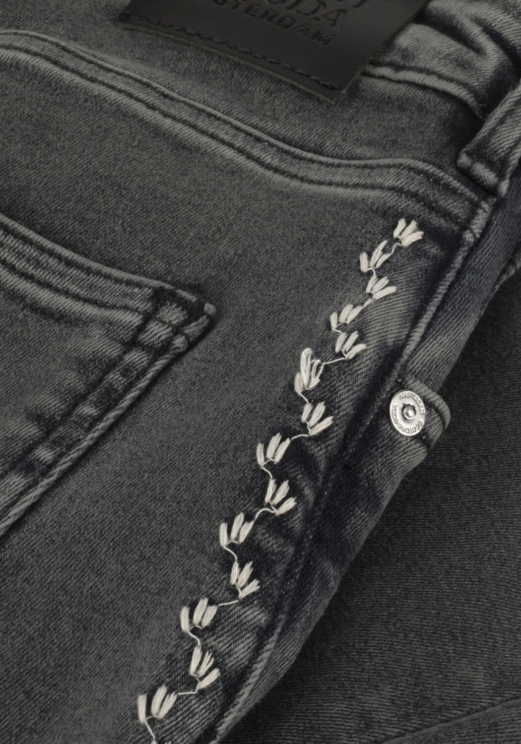 Grijze SCOTCH & SODA Skinny jeans HAUT SKINNY JEANS - DUSK TILL DAWN - large