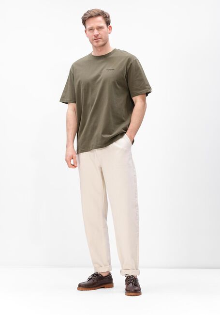 Groene ANERKJENDT T-shirt AKVILLADS WORKWEAR TEE - large