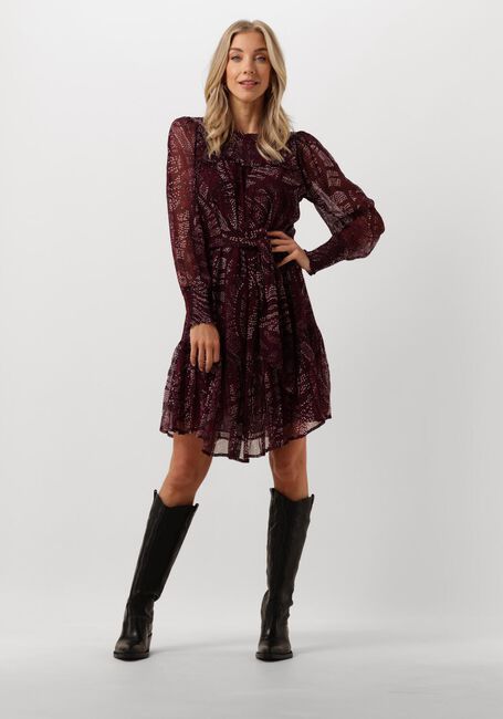 Bordeaux MOLIIN Mini jurk FRANCESKA - large