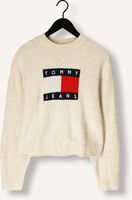 TOMMY JEANS TJW MELANGE FLAG SWEATER RIB EXT TOMMY JEANS TJW MELANGE FLAG SWEATER RIB EXT - medium
