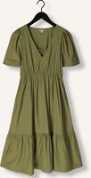 Groene OBJECT Midi jurk OBJCELINE 2/4 LO DRESS 138 Groene OBJECT Midi jurk OBJCELINE 2/4 LO DRESS 138 - medium