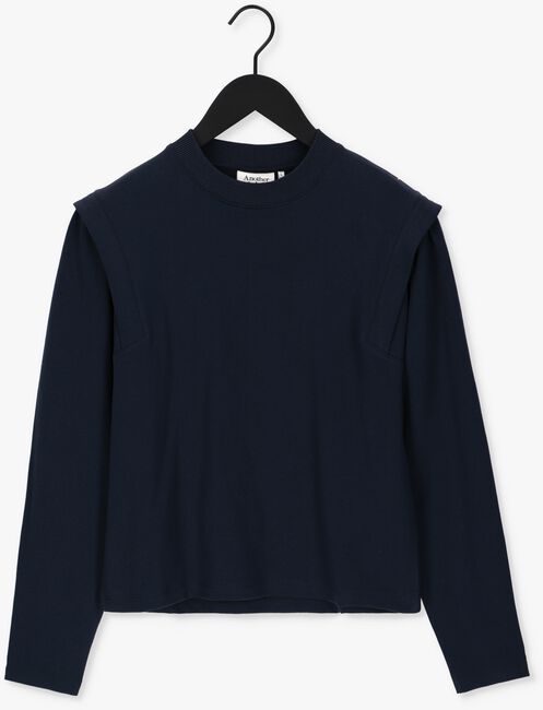 Donkerblauwe ANOTHER LABEL Sweater KASUGA TOP - large