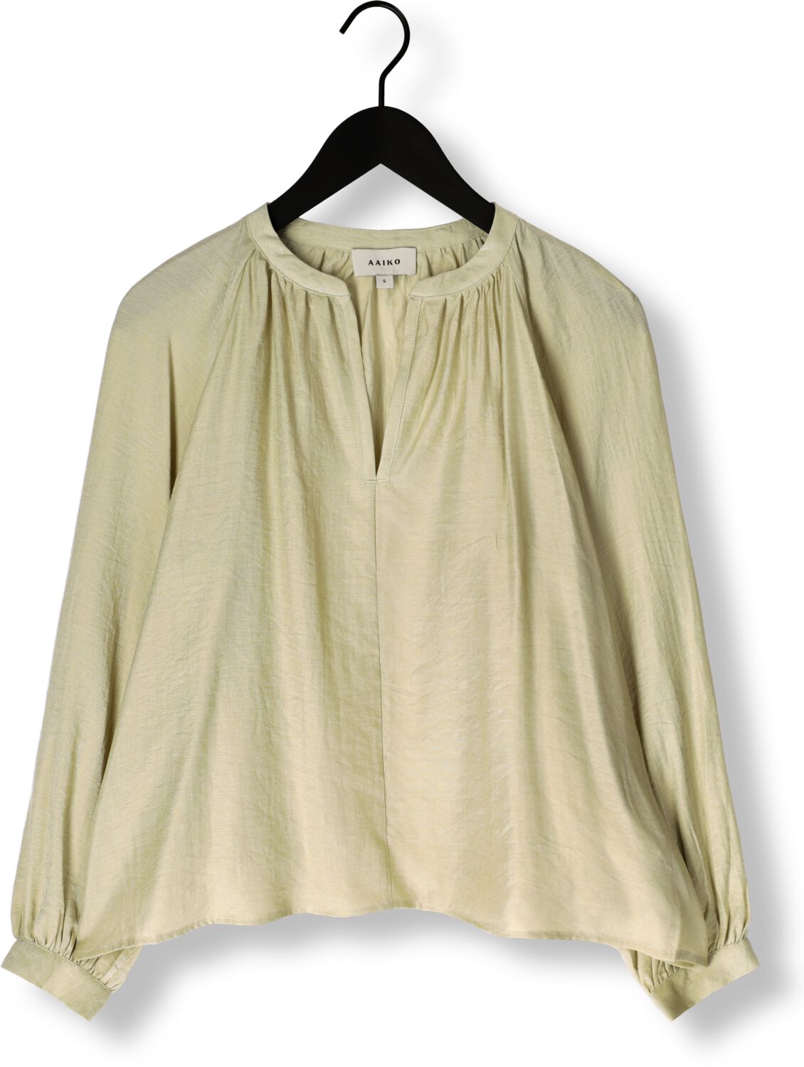 AAIKO Dames Blouses Alanza Shine Vis 511 Groen