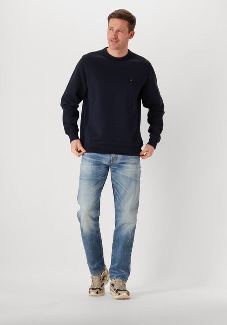 Blauwe BUTCHER OF BLUE Straight leg jeans STOCKTON STRAIGHT DAVIS MED - large