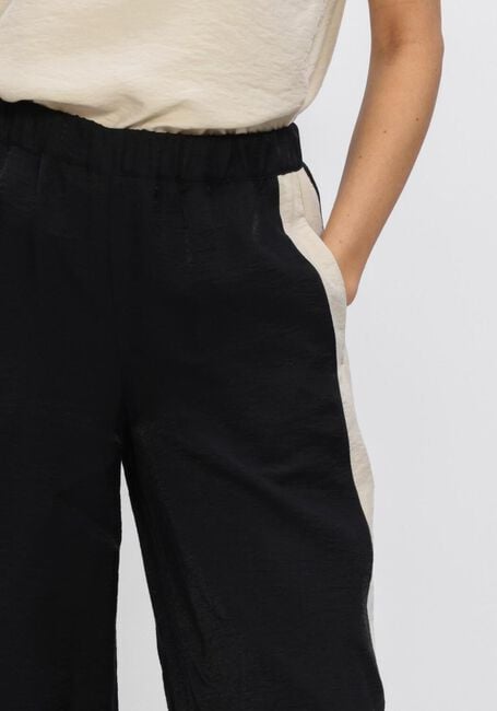 Multi JANSEN AMSTERDAM Wijde broek OLENE BROEK CB 422 COLOR BLOCK ELASTIC WAIST - large