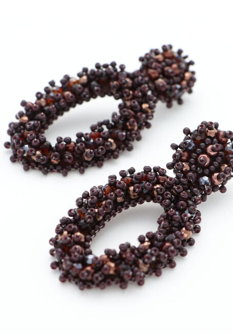 Bordeaux PAULIE POCKET Oorbellen SMALL OVAL LIZZY EARRINGS - large