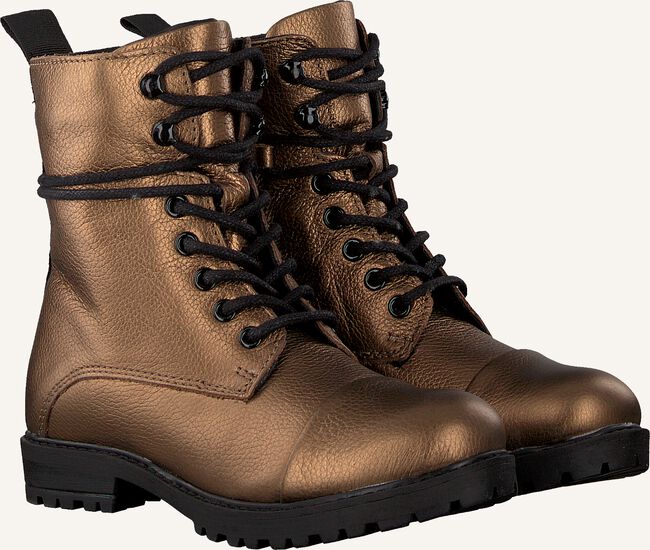 Bronzen OMODA Veterboots DUBLINO-040 Bronzen OMODA Veterboots DUBLINO-040 - large