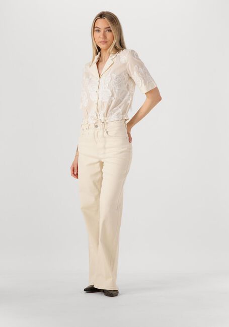 Beige ROUGE EDIT Blouses ROUZOE SS RESORT COLAB SHIRT - large