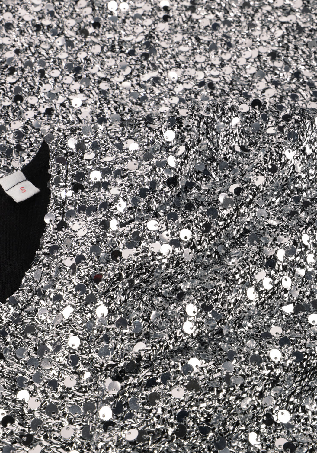 Zilveren STUDIO AMAYA Mini jurk SHIMMER - large