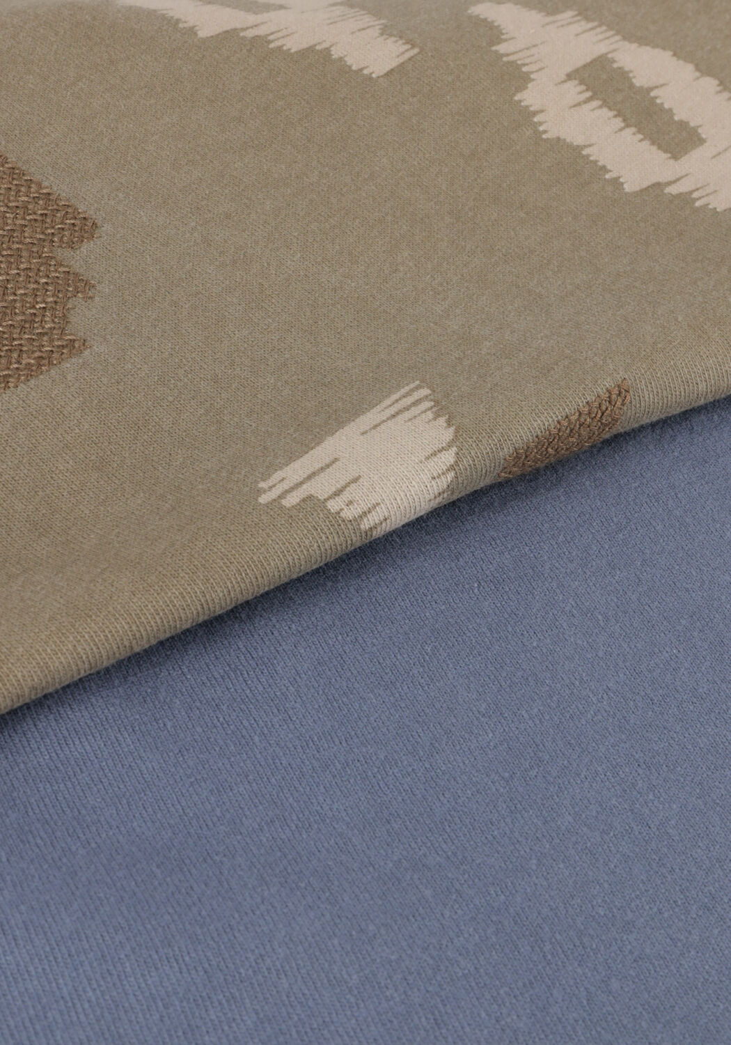 Blauwe CAST IRON T-shirt SHORT SLEEVE R-NECK REGULAR FIT COTTON - large